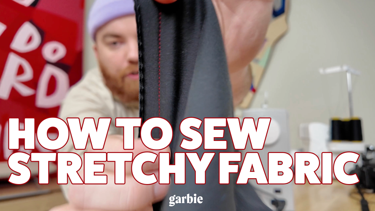 How to Sew with Stretchy Fabric - by Tanner Frost Bowen