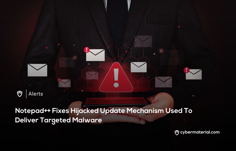 Notepad++ Fixes Hijacked Updater - CyberMaterial