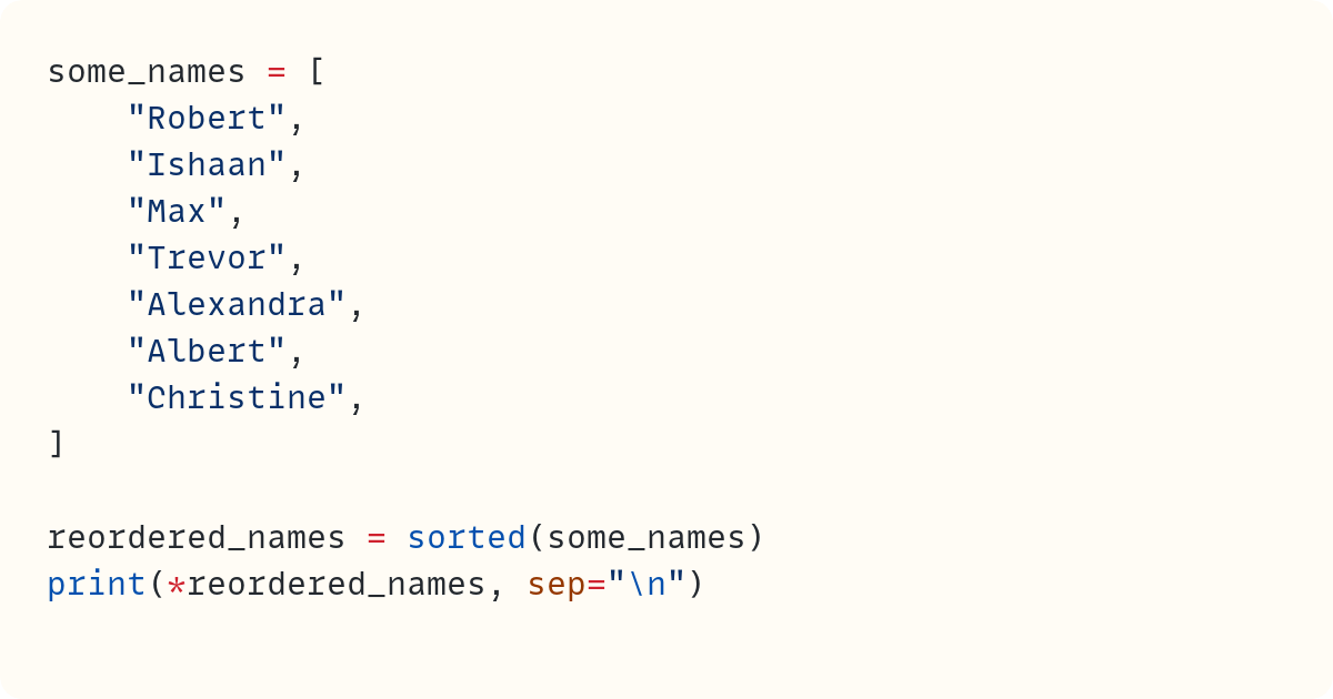 The Key To The key Parameter in Python