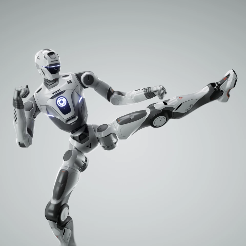 EngineAI's T800 humanoid went viral for its online debut, demonstrating some convincing martial arts moves