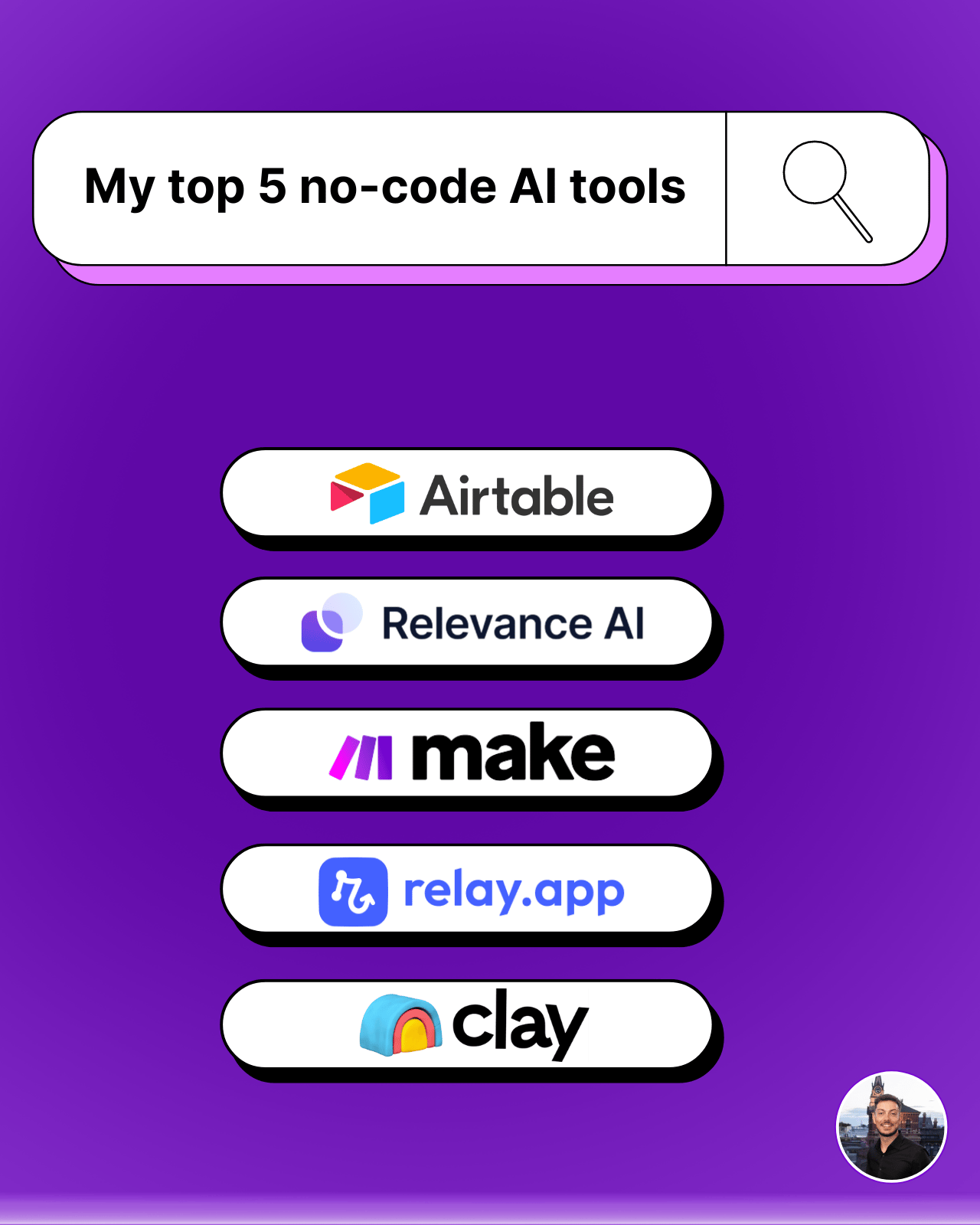 My Top 5 No-Code AI Tools - AI the boring