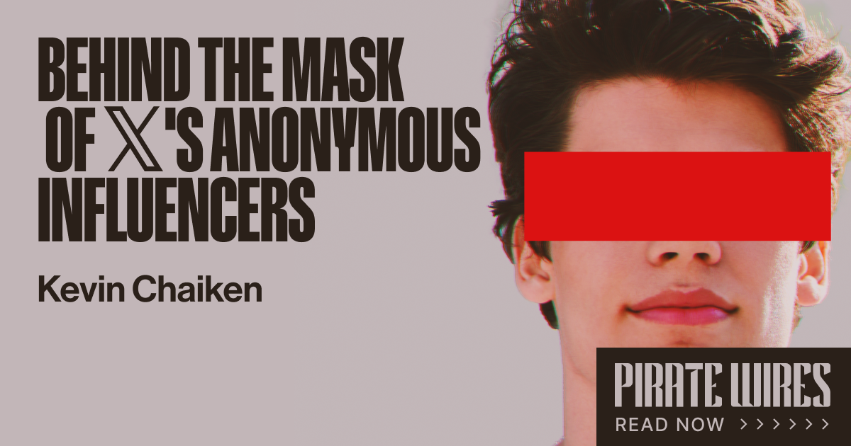 X Anonymous Behind the Mask of 𝕏's Anonymous Influencers