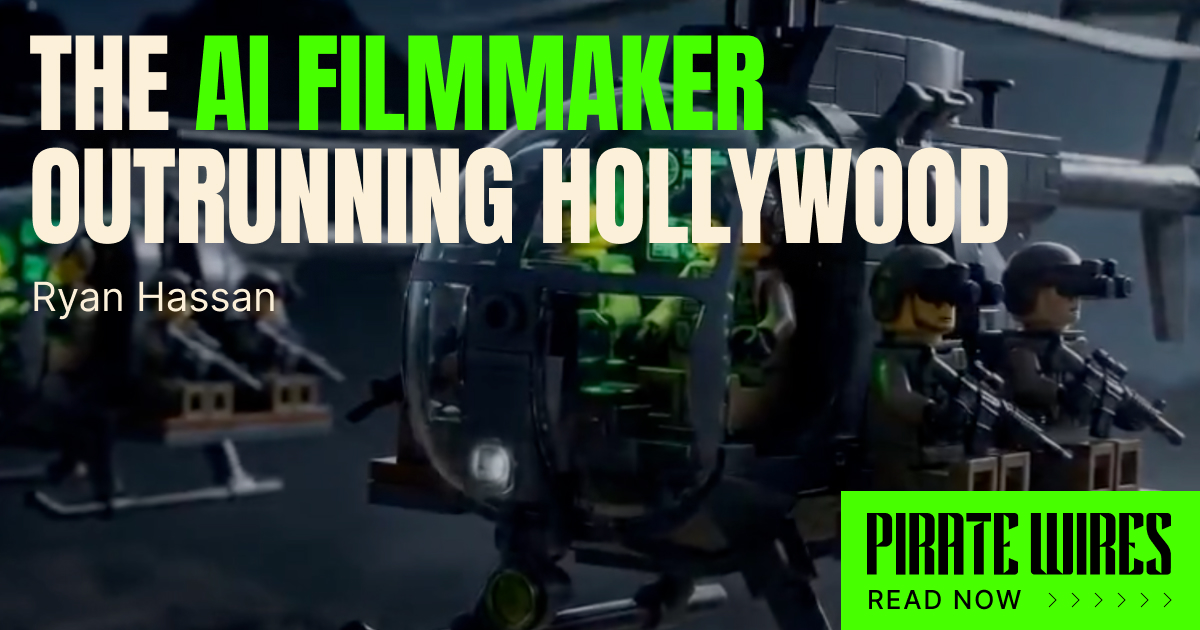 Outrunning The AI Filmmaker Outrunning Hollywood